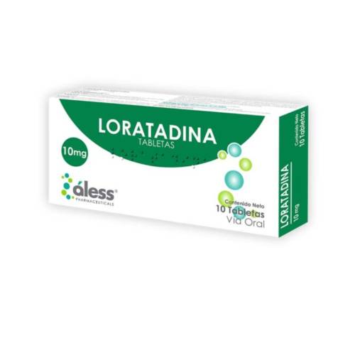 LORATADINA 10MG X 10TAB ALESS