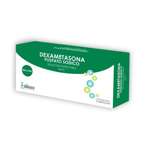 DEXAMETASONA 8MG X 1 AMP ALESS