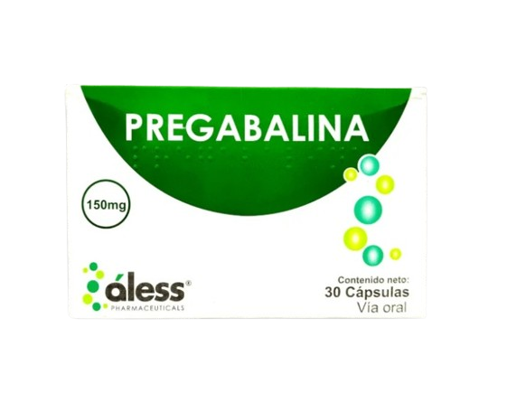 PREGABALINA 150MG X 30 CAPS ALESS
