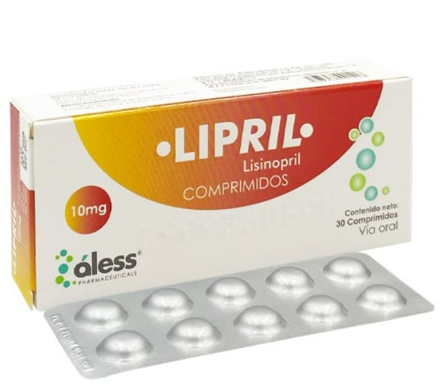 LIPRIL 10MG X 30 COMP ALESS LISINOPRIL