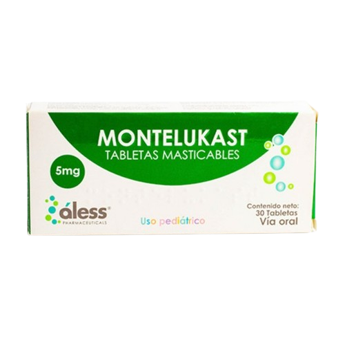 MONTELUKAST 5MG X 30 TAB MAST ALESS