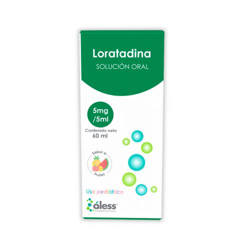 LORATADINA 5MG/5ML X 60ML ALESS