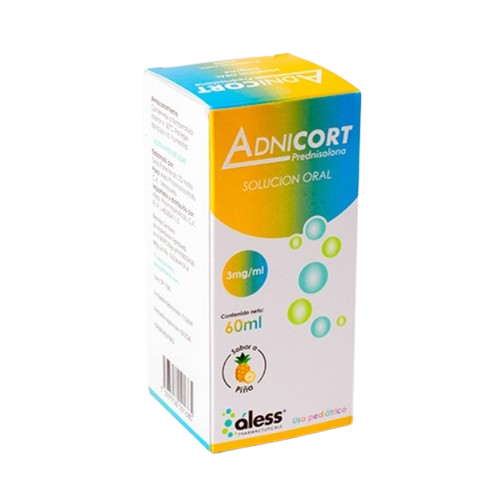 ADNICORT (PREDNISOLONA) 3MG/ML SOL 60ML ALESS