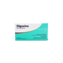 DIGOXINA 0.25MG X 30 TAB ANGELUS