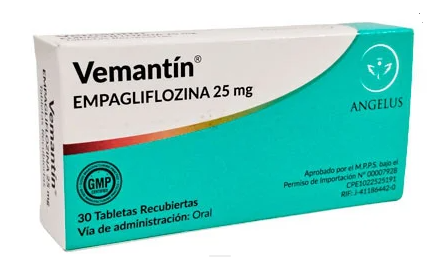 EMPAGLIFLOZINA 25MG X 30 TAB VEMANTIN