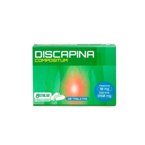 DISCAPINA COMP X 20TAB DISTRILAB