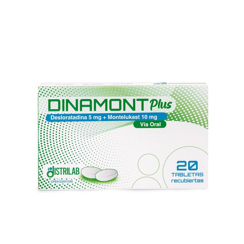 DINAMONT PLUS 10MG/5MG X 20TAB DISTRILAB