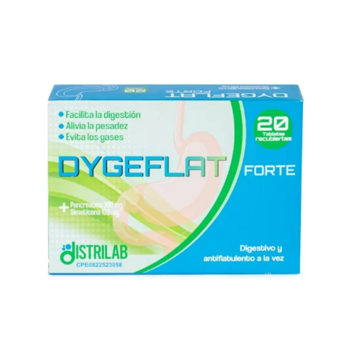DYGEFLAT FORTE X 20TAB DISTRILAB