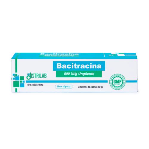 BACITRACINA UNG X 20GR DISTRILAB