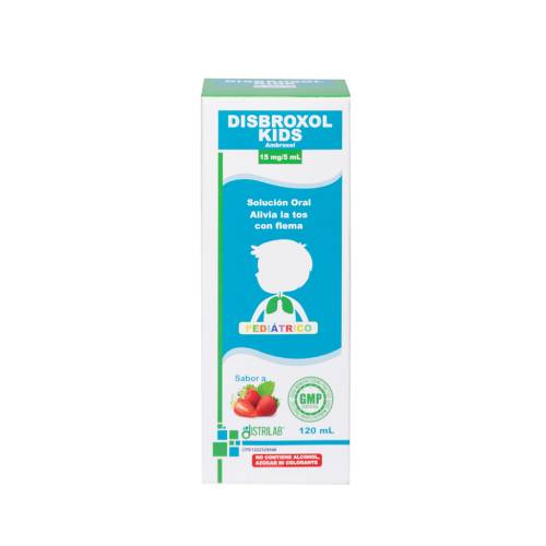 DISBROXOL KIDS 15MG/5ML X 120ML DISTRILAB