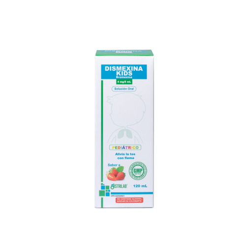 DISMEXINA 4MG/5ML X 120ML DISTRILAB (BROMEXINA)