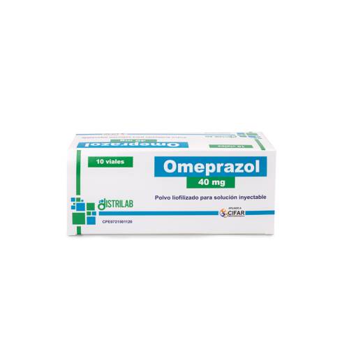 OMEPRAZOL 40MG AMPOLLA DISTRILAB