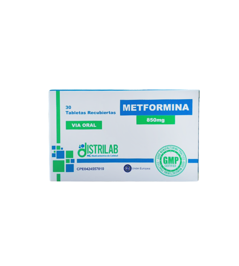 METFORMINA 850MG X 30 TAB DISTRILAB