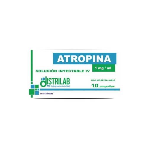ATROPINA AMP X 1 DISTRILAB