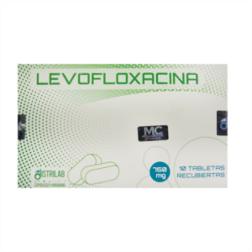 LEVOFLOXACINA 750MG X 10TAB DISTRILAB