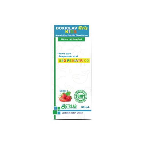 DOXICLAV FORTE KIDS 600MG/42,9MG/5ML DISTRILAB
