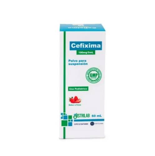 CEFIXIMA SUSP 100MG/5ML X 60ML DISTRILAB