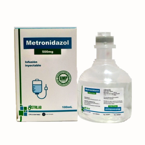 METRONIDAZOL 500MG/100ML AMPOLLA DISTRILAB