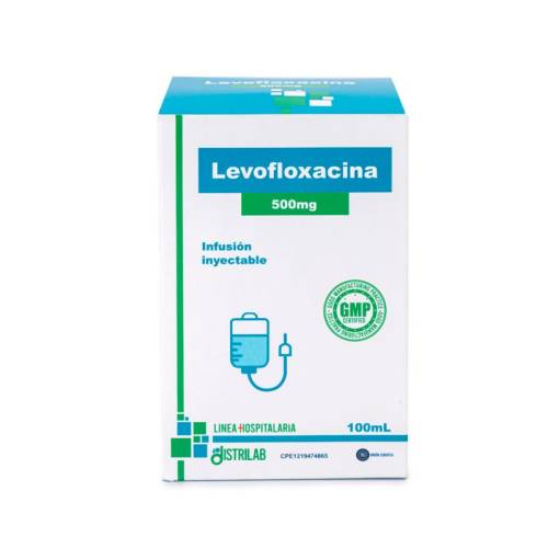 LEVOFLOXACINA 500MG X 1 AMP DISTRILAB