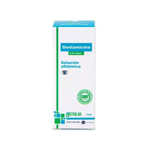 GENTAMICINA GOT OFT 0.3 % X 10ML DISTRILAB