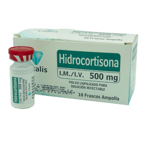 HIDROCORTISONA 500MG X 1 AMP BIOGLAS