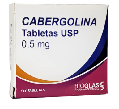 CABERGOLINA 0.5MG X 4 TAB BIOGLAS