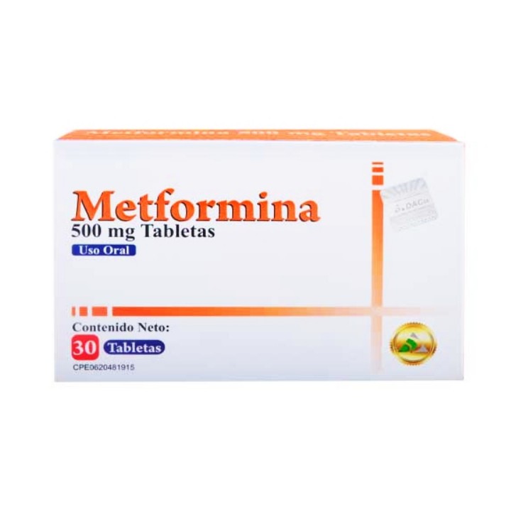 METFORMINA 500MG X 30TAB DAC55