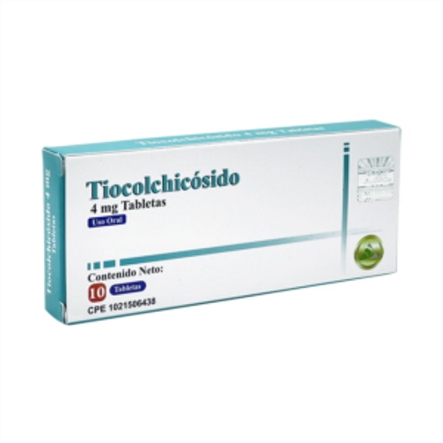 TIOCOLCHICOSIDO 4MG X 10TAB DAC55