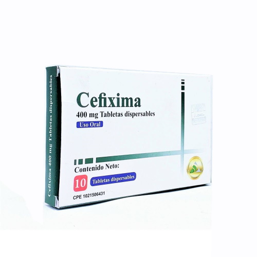 CEFIXIMA 400MG X 10TAB DAC55