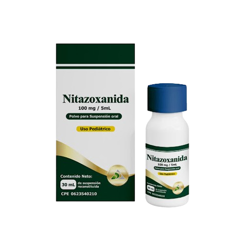 NITAZOXANIDA 100MG/5ML X 30ML DAC55