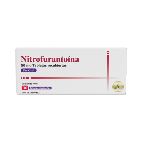 NITROFURANTOINA 50MG X 30TAB DAC55