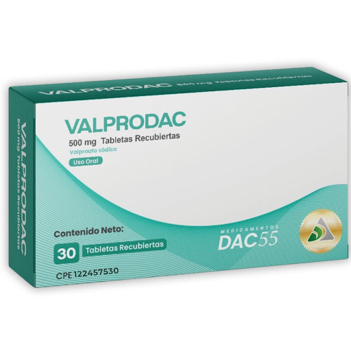 VALPRODAC 500MG X 30TAB DAC55 ACIDO VALPROICO