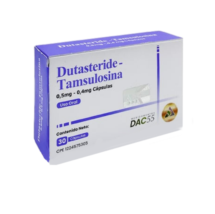 DUTASTERIDE/TAMSULOSINA 0.5MG/0.4MG X 30 CAPS DAC55