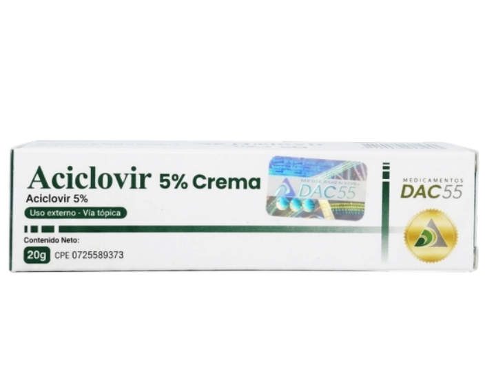 ACICLOVIR CREMA 20GR DAC55