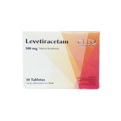 LEVETIRACETAM 500MG X 30TAB  CLOUSAN CLEO