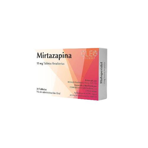 MIRTAZAPINA 15MG X 30TAB CLEO