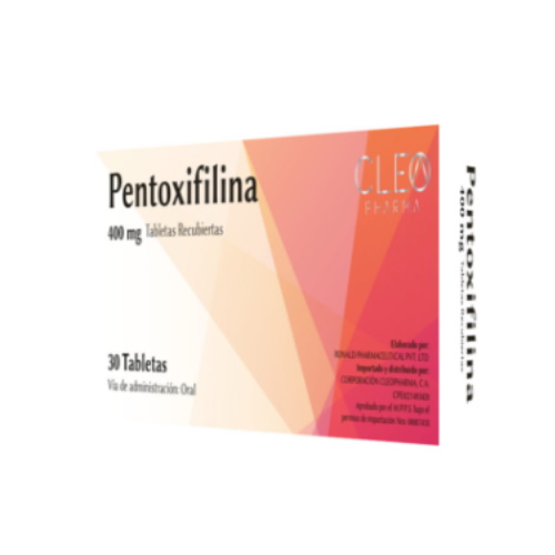 PENTOXIFILINA 400MG X 30TAB CLEO