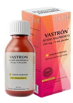 VASTRON 250/5ML JARABE CLEO ACIDO VALPROICO