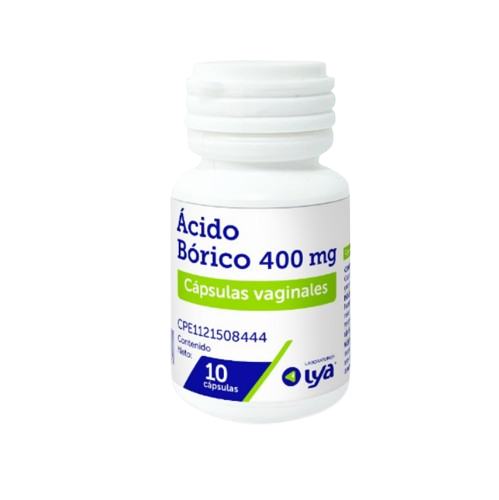ACIDO BORICO CAPS VAGINALES X 10 LYA