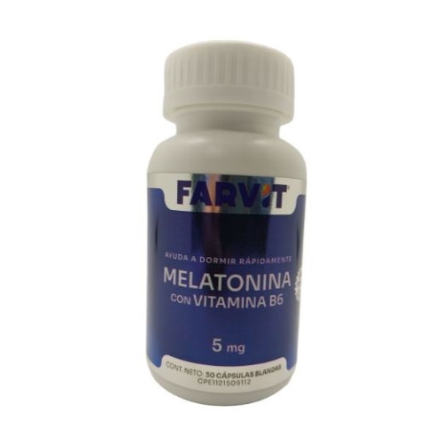 MELATONINA + VIT B6 X 30TAB FARVIT