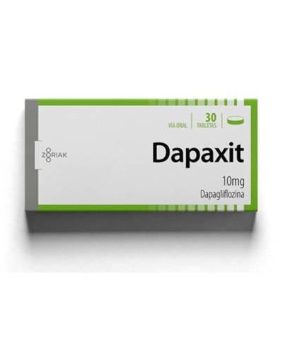 DAPAXIT 10MG X 30 TAB ZORIAK DAPAGLIFLOZINA