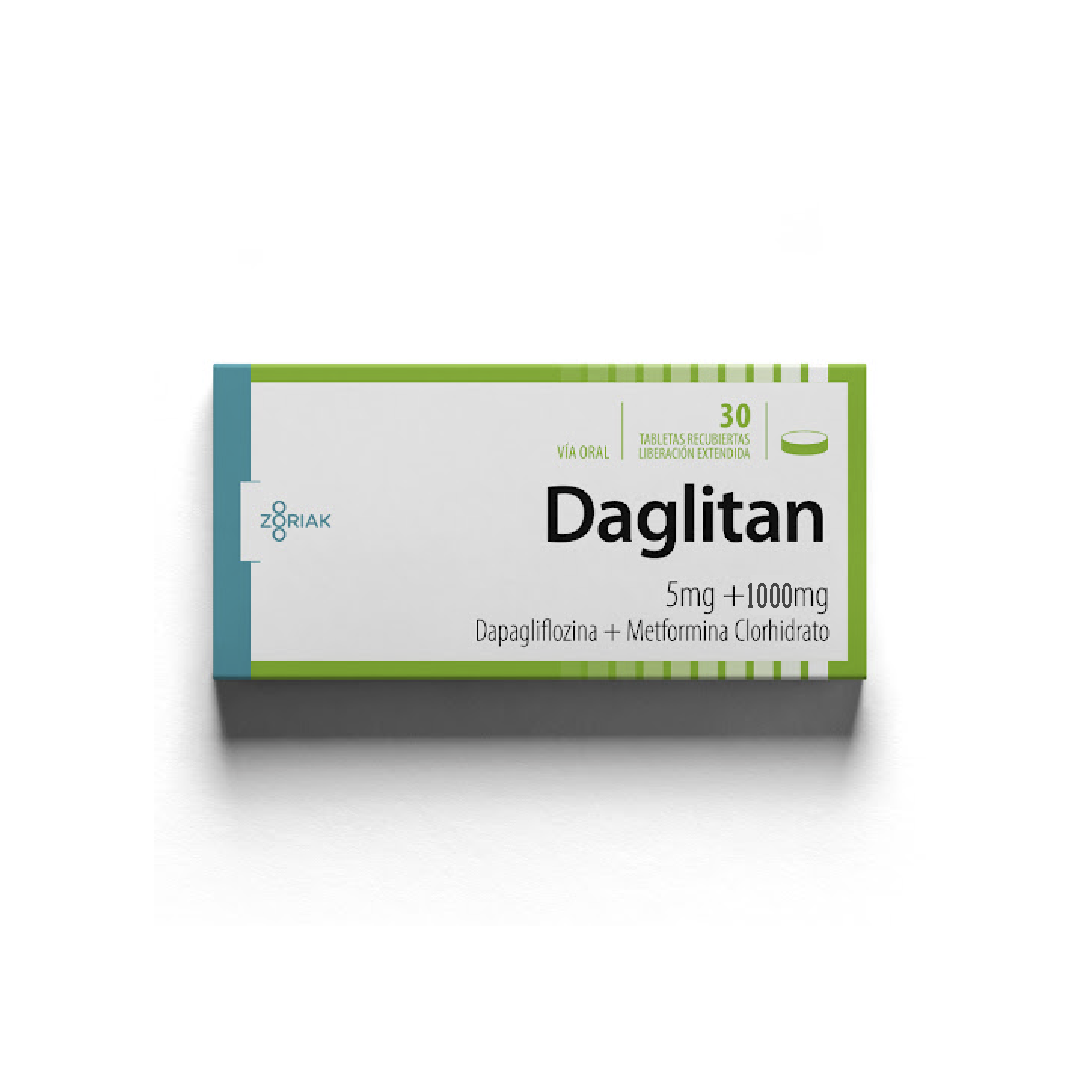 DAGLITAN 5MG/1000MG X30 TAB ZORIAK