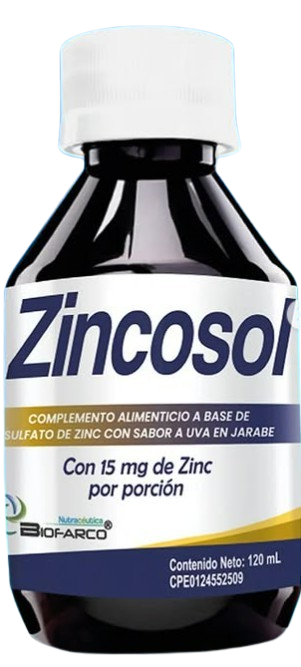 ZINCOSOL JBE SABOR UVA X 120ML BIOFARCO