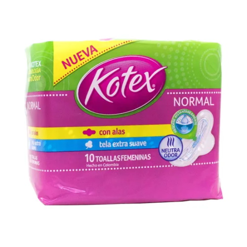 TOALLAS KOTEX X 10