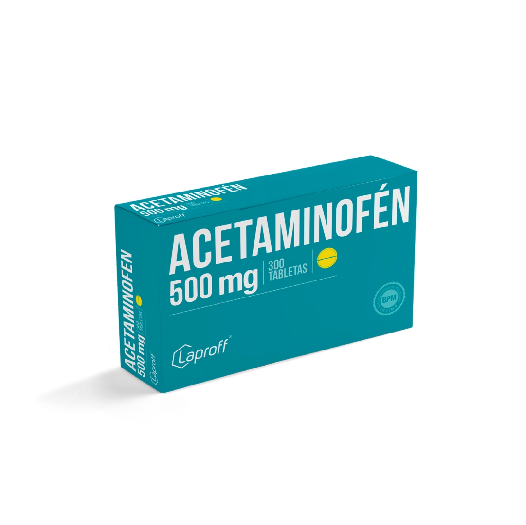 ACETAMINOFEN 500MG X 10TAB LAPROFF