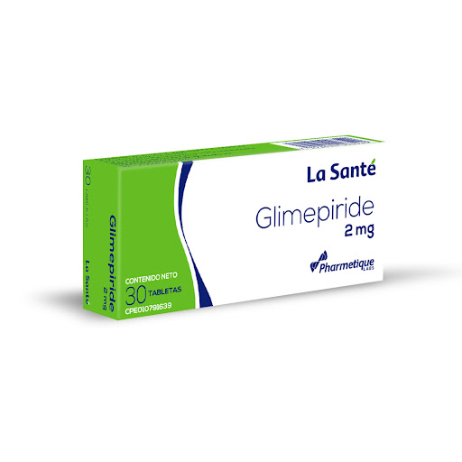 GLIMEPIRIDE 2MG X 30 TAB LA SANTE