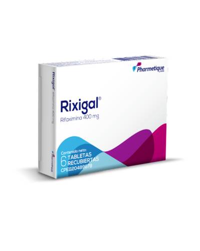 RIXIGAL 400MG X 6 TAB PHARMATIQUE RIFAXIMINA