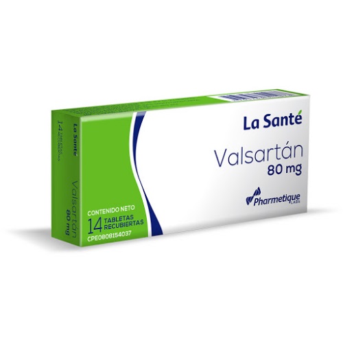 VALSARTAN 80MG X 14TAB LA SANTE