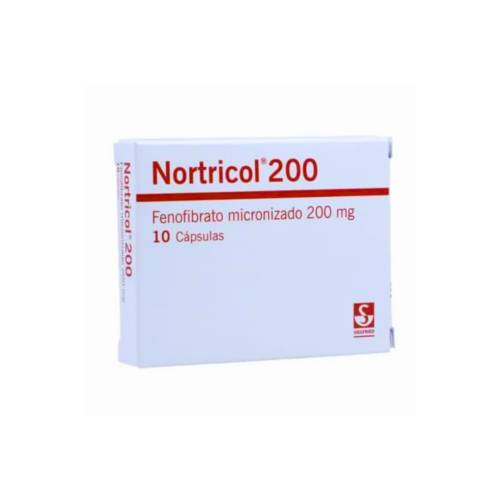 NORTRICOL 200MG X 10 CAPS MEYER