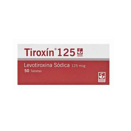 TIROXIN 125MG X 50TAB MEYER